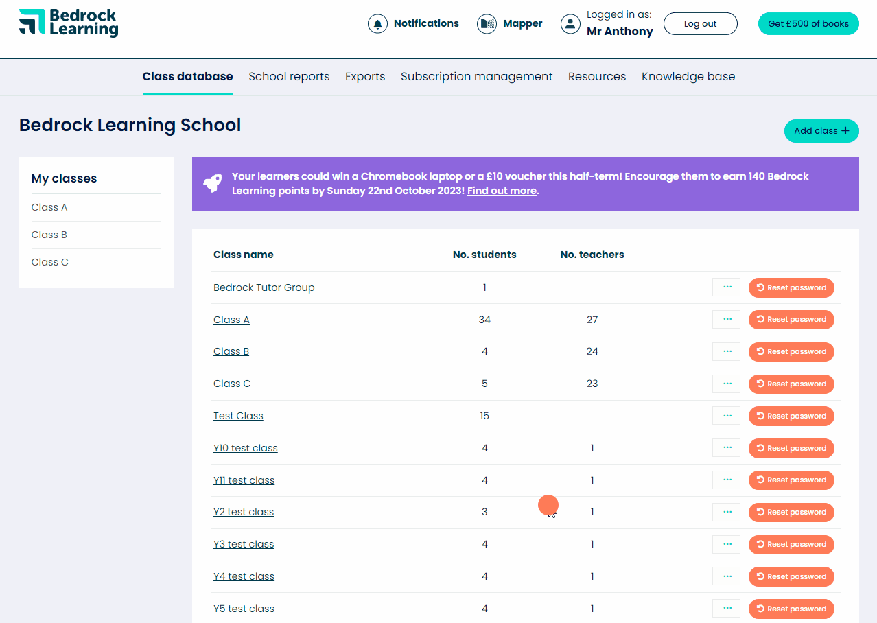 Manually assign teacher to class.gif